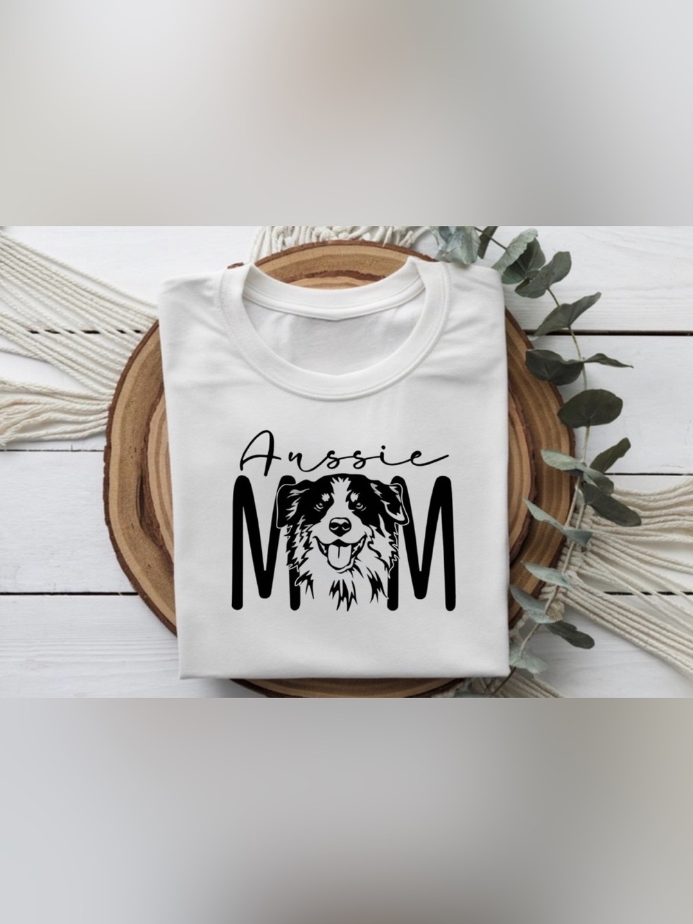 Aussie Mom Shirt | Australian Shepherd Lover Tee | Dog Mom